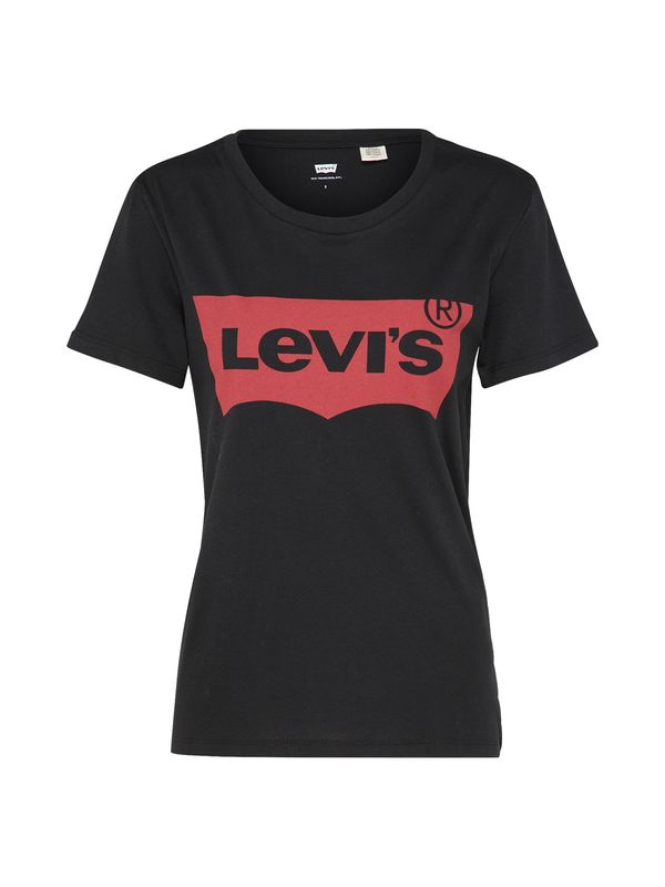 LEVI'S ® LEVI'S ® Majica 'The Perfect Tee'  crvena / crna