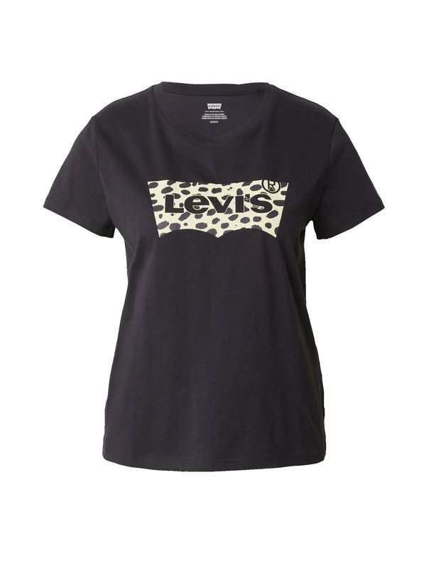 LEVI'S ® LEVI'S ® Majica 'The Perfect Tee'  ecru/prljavo bijela / crna