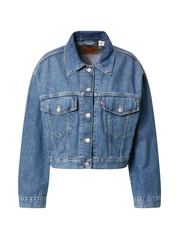 LEVI'S ® LEVI'S ® Prijelazna jakna 'Cropped Loose Trucker'  plava