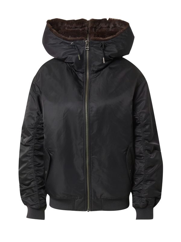LEVI'S ® LEVI'S ® Prijelazna jakna 'Oversized Hooded Jacket'  crna