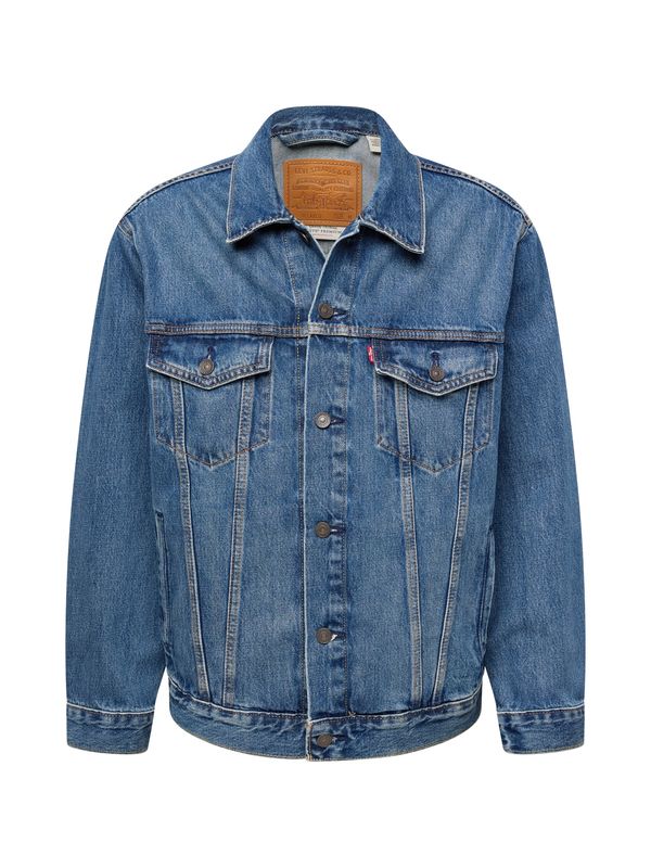 LEVI'S ® LEVI'S ® Prijelazna jakna 'Relaxed Fit Trucker'  plavi traper