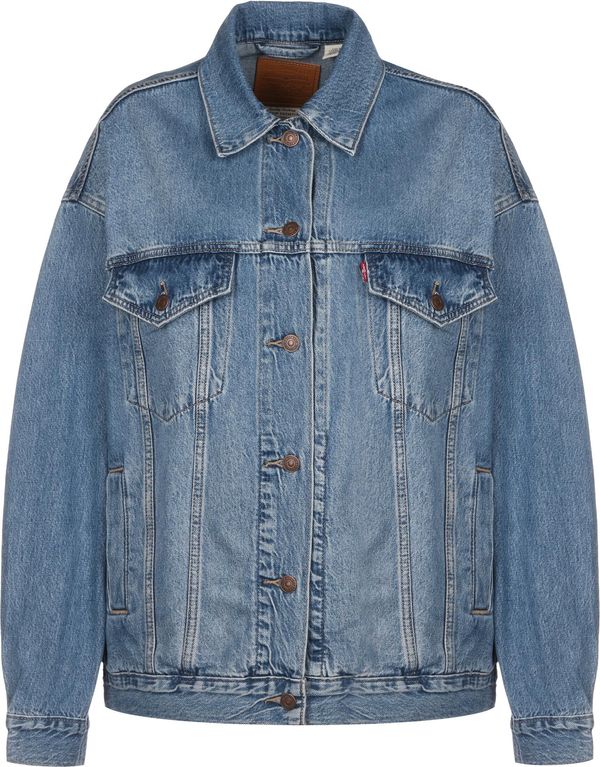 LEVI'S ® LEVI'S ® Prijelazna jakna 'XL Womens Trucker'  plavi traper