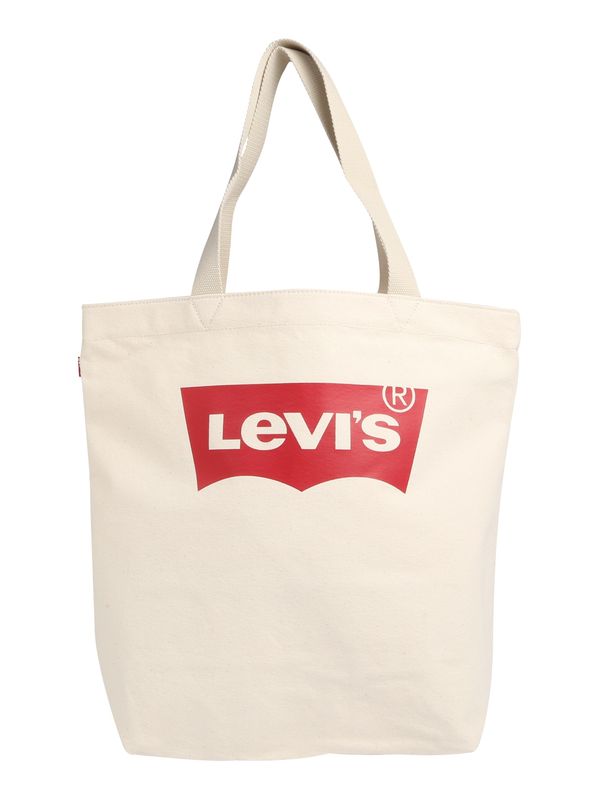 LEVI'S ® LEVI'S ® Shopper torba  ecru/prljavo bijela / crvena