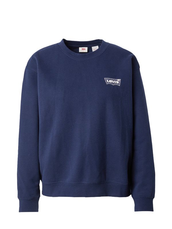 LEVI'S ® LEVI'S ® Sweater majica 'ANNESSA'  morsko plava / bijela