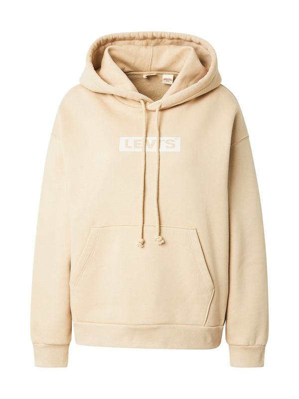 LEVI'S ® LEVI'S ® Sweater majica  bež / bijela