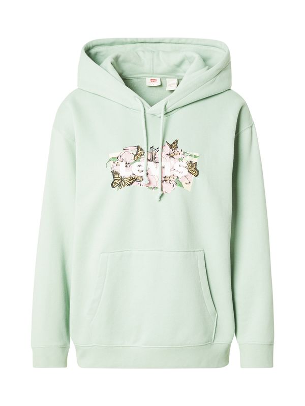 LEVI'S ® LEVI'S ® Sweater majica  menta / rosé / crna / bijela