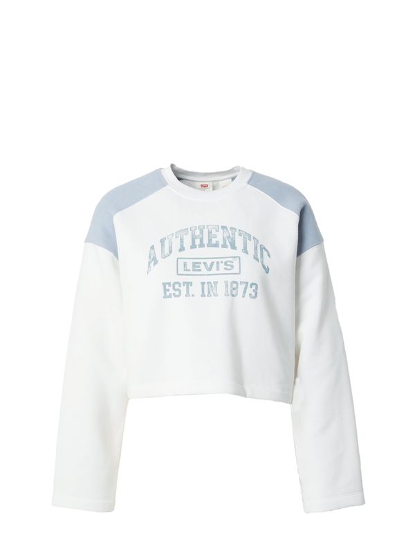 LEVI'S ® LEVI'S ® Sweater majica  plava / bijela