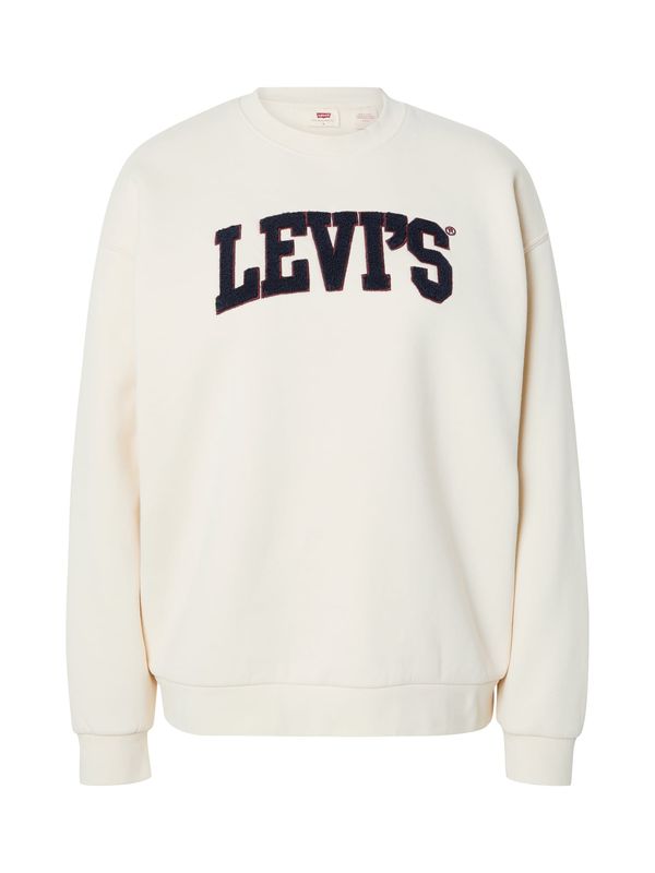 LEVI'S ® LEVI'S ® Sweater majica 'SALINAS'  boja pijeska / indigo