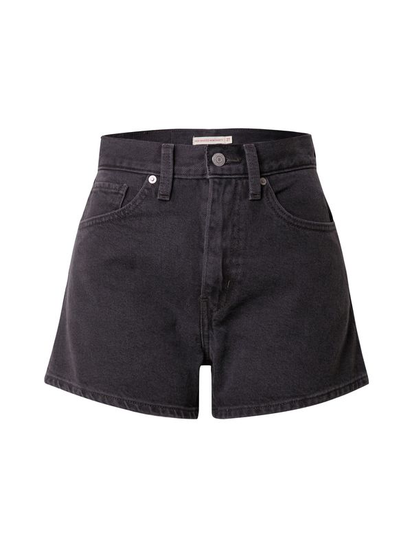 LEVI'S ® LEVI'S ® Traperice 'High Waisted Mom Short'  crni traper