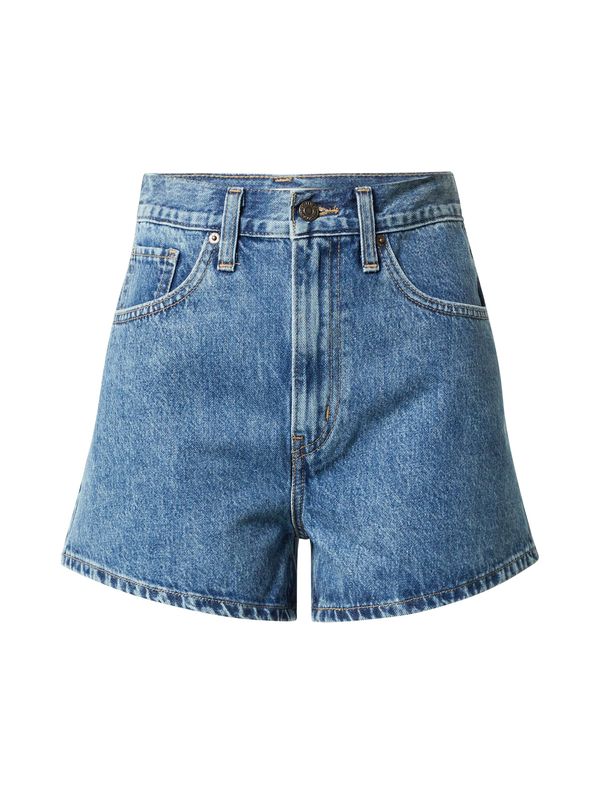 LEVI'S ® LEVI'S ® Traperice 'High Waisted Mom Short'  plavi traper