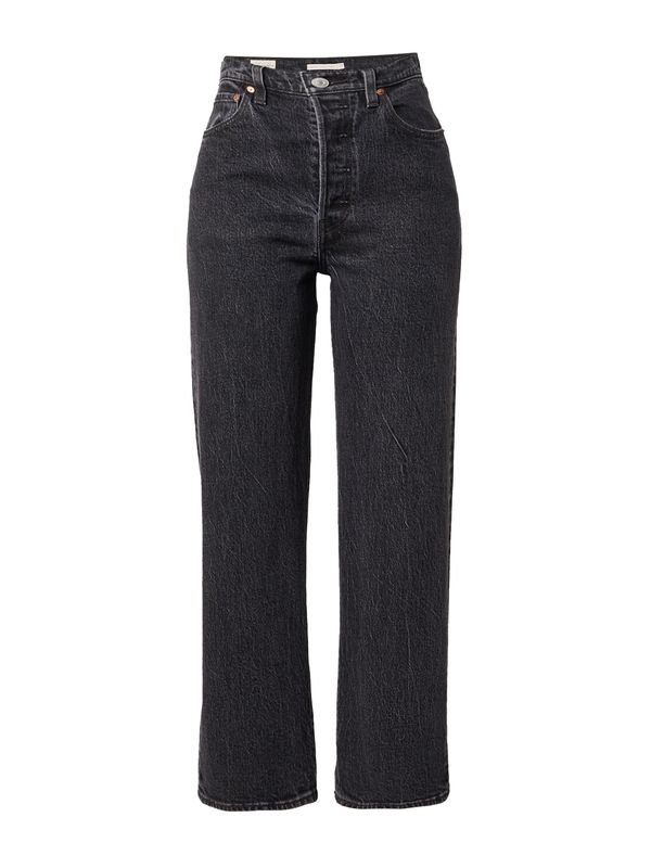 LEVI'S ® LEVI'S ® Traperice 'Ribcage Straight Ankle'  crni traper