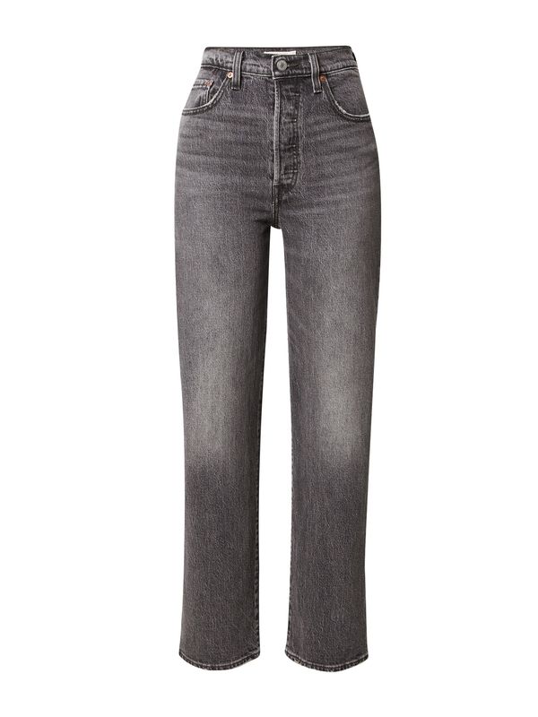 LEVI'S ® LEVI'S ® Traperice 'Ribcage Straight Ankle'  crni traper