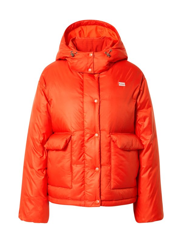 LEVI'S ® LEVI'S ® Zimska jakna 'Luna Core Puffer Short'  neonsko narančasta / bijela