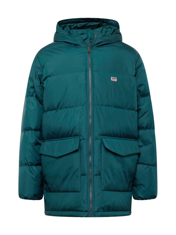 LEVI'S ® LEVI'S ® Zimska jakna 'Telegraph Mid Jacket 2.0'  smaragdno zelena