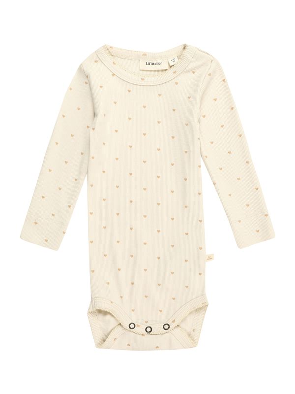 Lil ' Atelier Kids Lil ' Atelier Kids Dječji bodi 'GAGO'  pijesak / svijetlobež