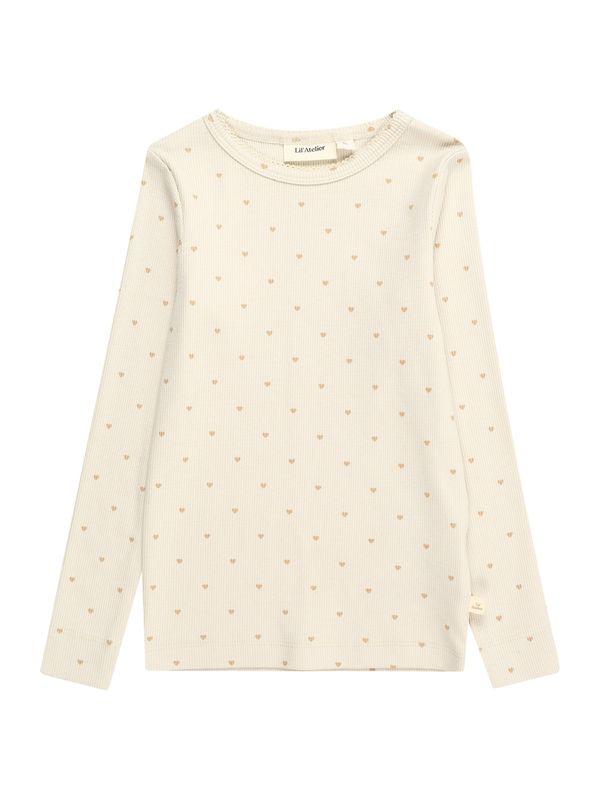 Lil ' Atelier Kids Lil ' Atelier Kids Majica 'Gago'  pijesak / vuneno bijela