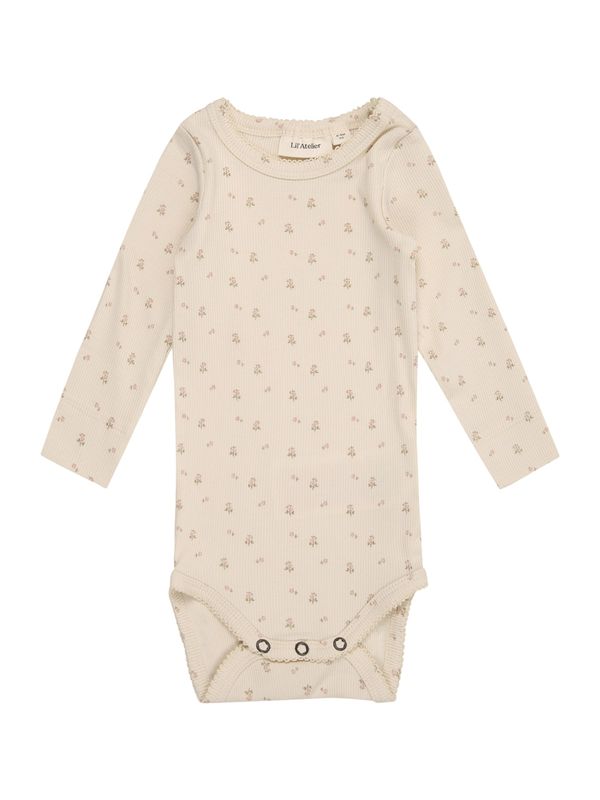 Lil'Atelier Lil'Atelier Dječji bodi 'NBFGAGO'  boja pijeska / zelena / roza