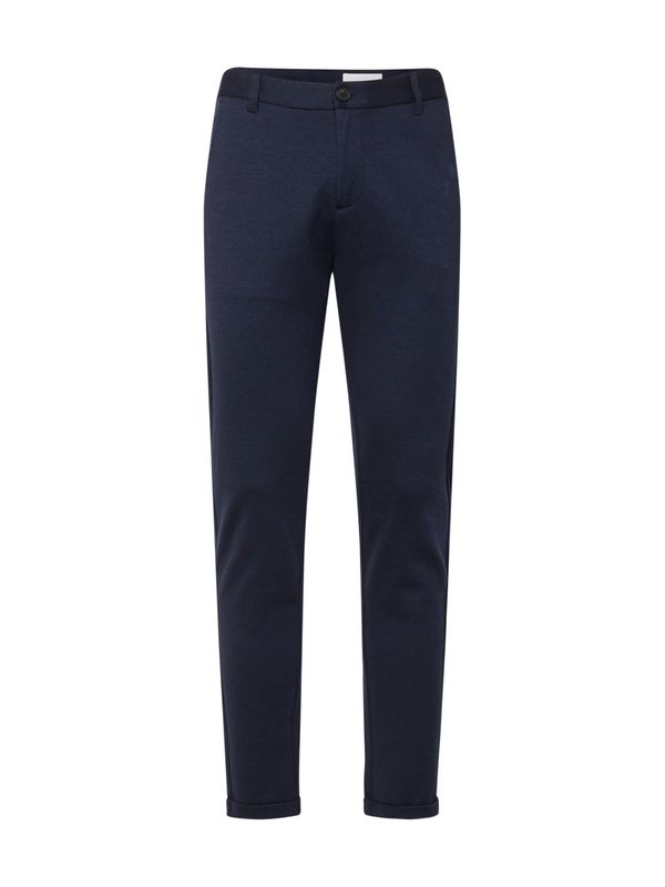 Lindbergh Lindbergh Chino hlače 'Superflex'  mornarsko plava