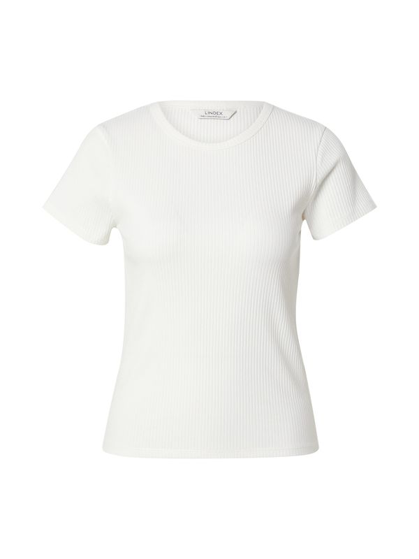 Lindex Lindex Majica 'Love'  prljavo bijela