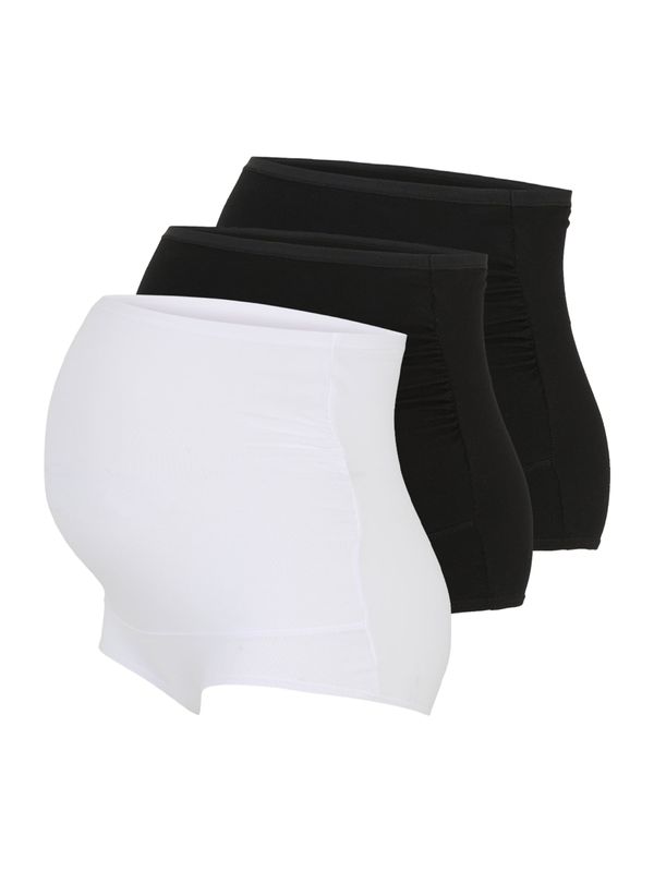 Lindex Maternity Lindex Maternity Hipster gaćice  crna / bijela