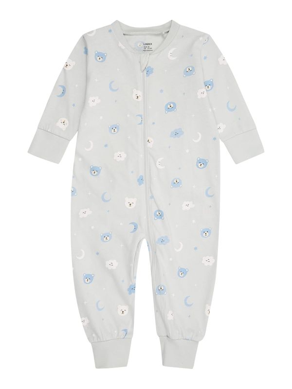 Lindex Lindex Pidžama set  boja pijeska / pastelno plava / svijetloplava / prljavo bijela