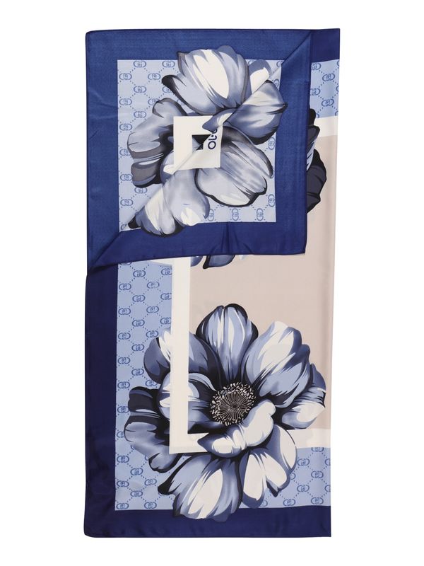 Liu Jo Liu Jo Ručnik 'FOULARD'  bež / plava / svijetloplava