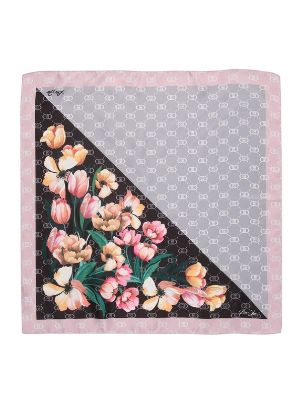 Liu Jo Liu Jo Ručnik 'FOULARD'  siva / smaragdno zelena / roza / crna