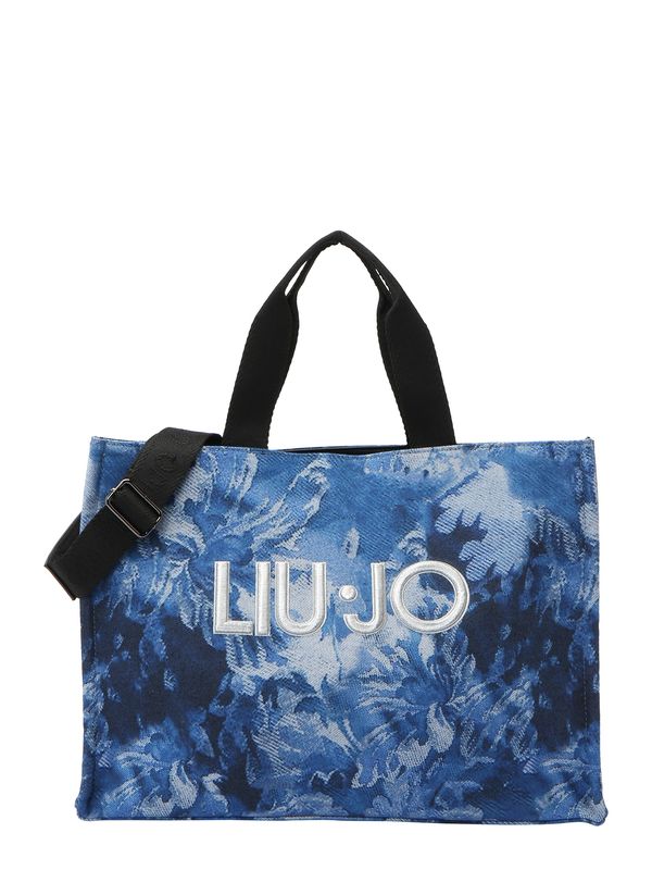 Liu Jo Liu Jo Shopper torba  mornarsko plava / plavi traper / prljavo bijela