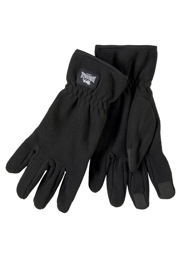LONSDALE LONSDALE Klasične rukavice  crna / bijela