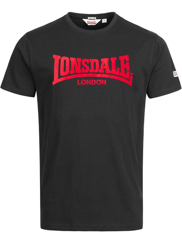 LONSDALE LONSDALE Majica  crvena / crna