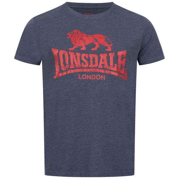 LONSDALE LONSDALE Majica  mornarsko plava / crvena
