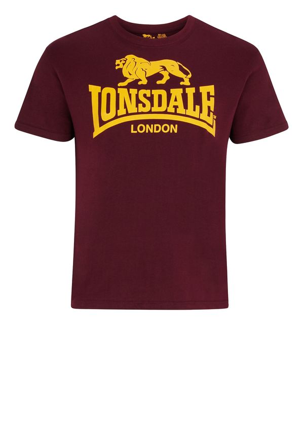LONSDALE LONSDALE Majica  narančasta / hrđavo crvena