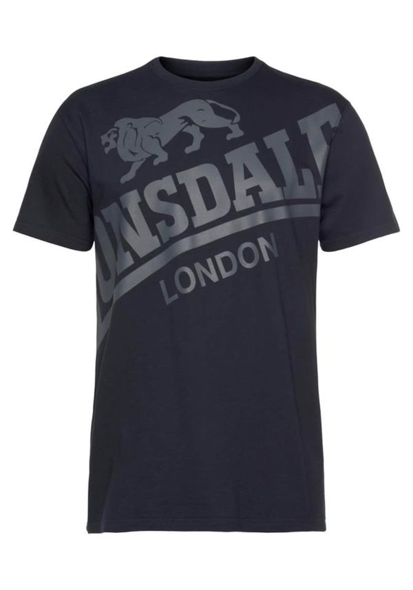 LONSDALE LONSDALE Majica  noćno plava / siva