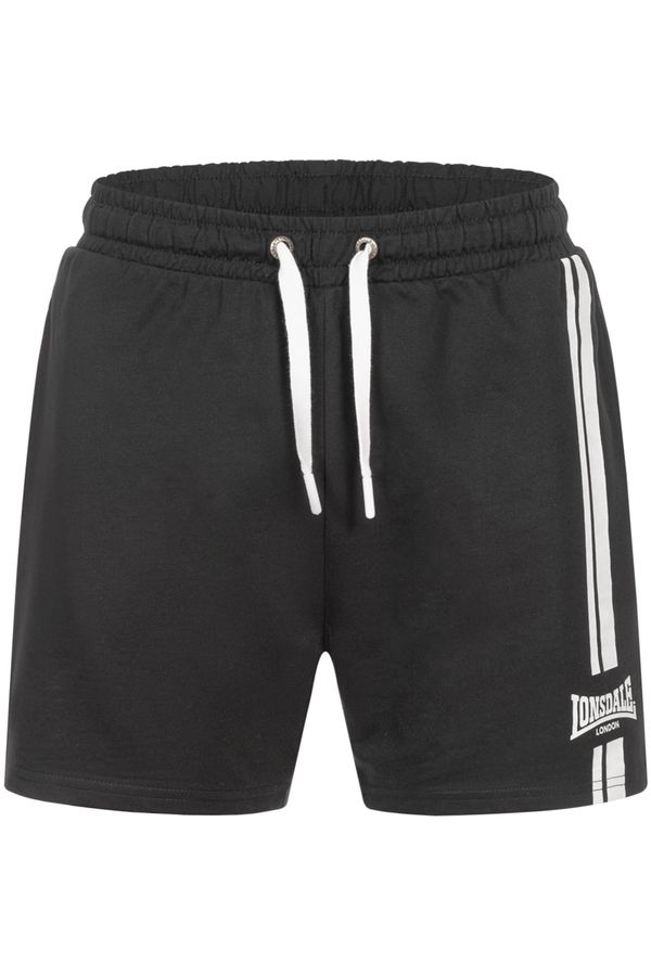LONSDALE LONSDALE Sportske hlače 'ARDCHARNICH'  crna / bijela