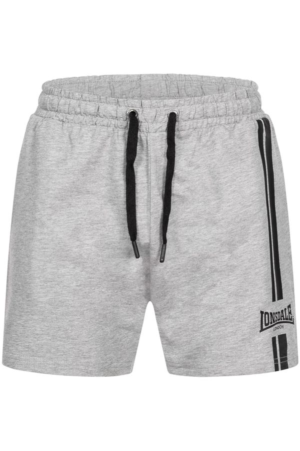LONSDALE LONSDALE Sportske hlače 'ARDCHARNICH'  siva / svijetlosiva / crna