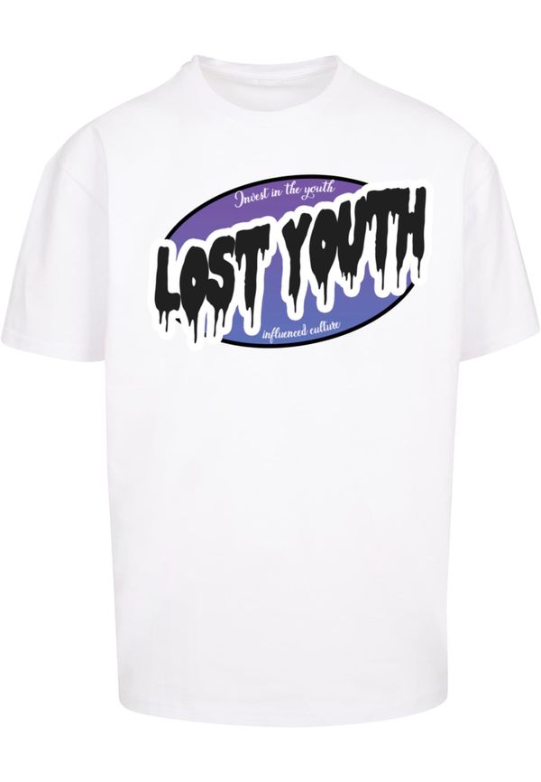 Lost Youth Lost Youth Majica  ljubičasta / crna / bijela