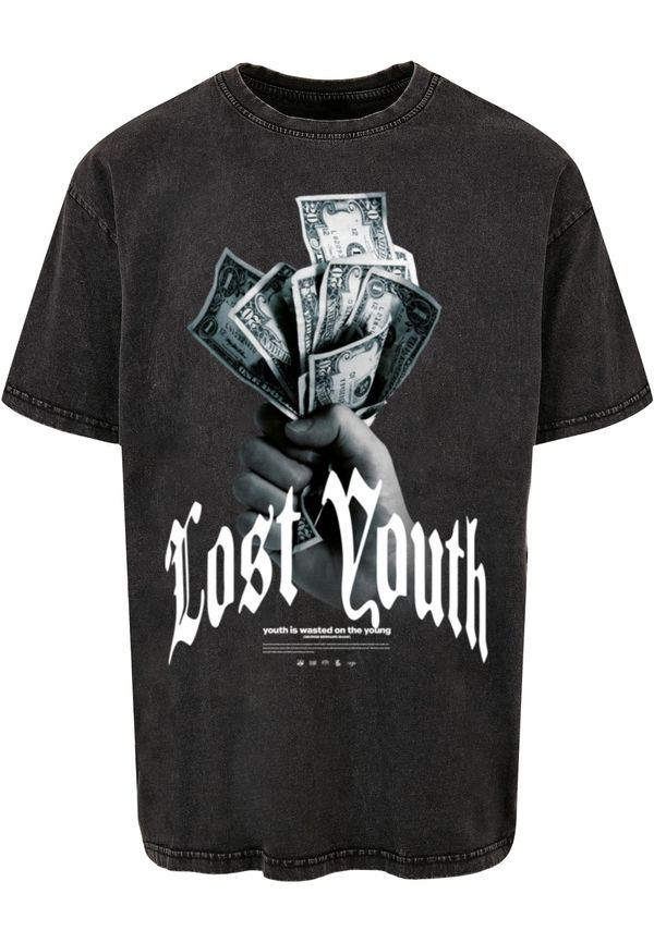 Lost Youth Lost Youth Majica  siva / crna / bijela