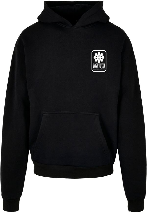 Lost Youth Lost Youth Sweater majica  crna / bijela