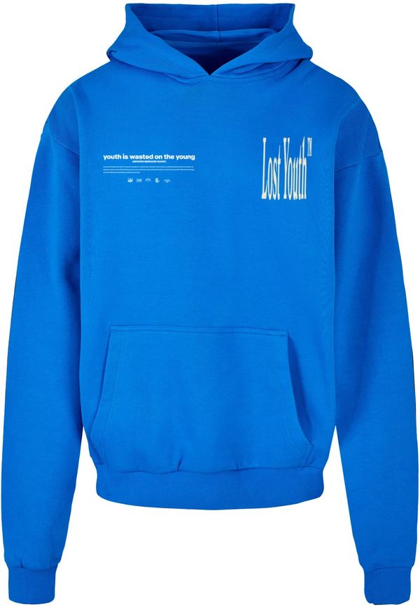 Lost Youth Lost Youth Sweater majica 'Icon V.1'  kobalt plava / bijela