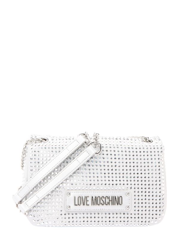 Love Moschino Love Moschino Torba za na rame  srebro / bijela