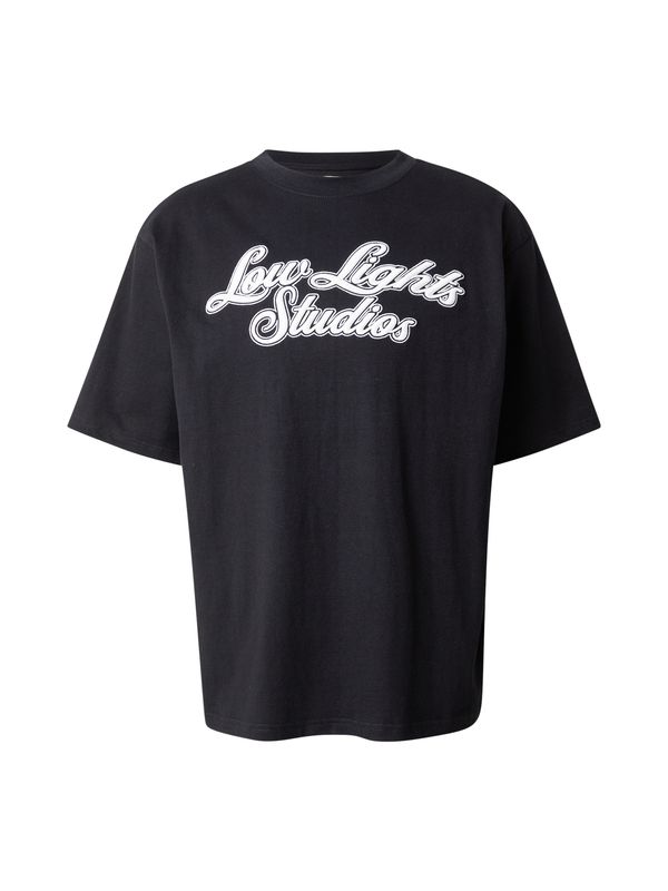 Low Lights Studios Low Lights Studios Majica 'Shutter'  crna / bijela
