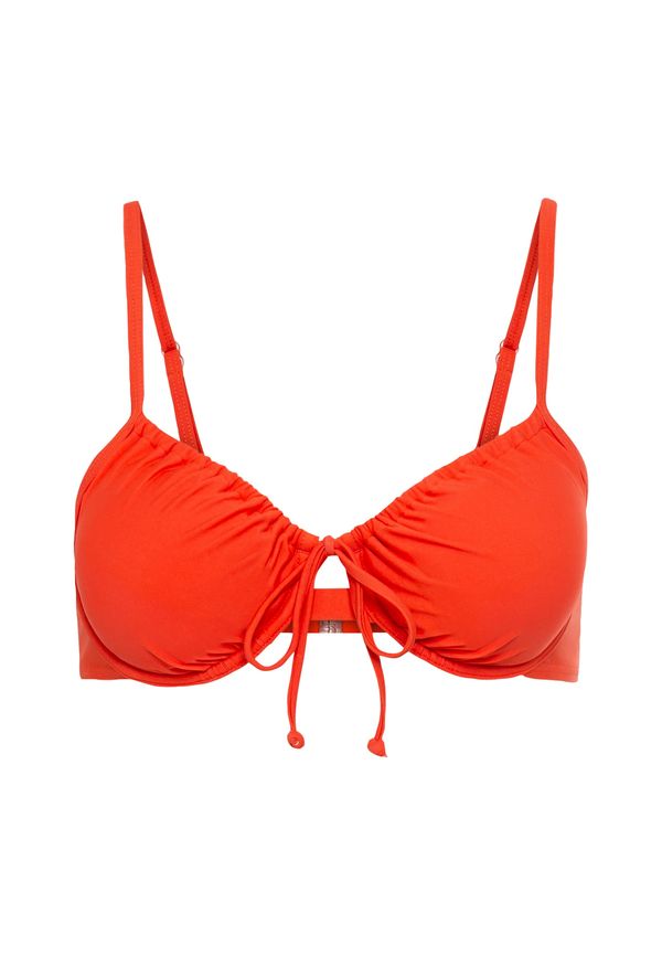 LSCN by LASCANA LSCN by LASCANA Bikini gornji dio 'Gina'  narančasto crvena