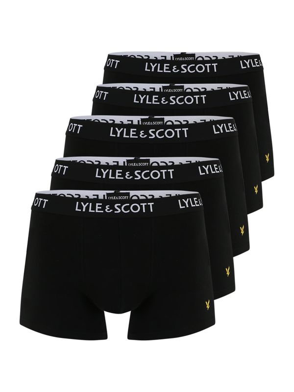 Lyle & Scott Lyle & Scott Bokserice 'MiIler'  žuta / crna / bijela
