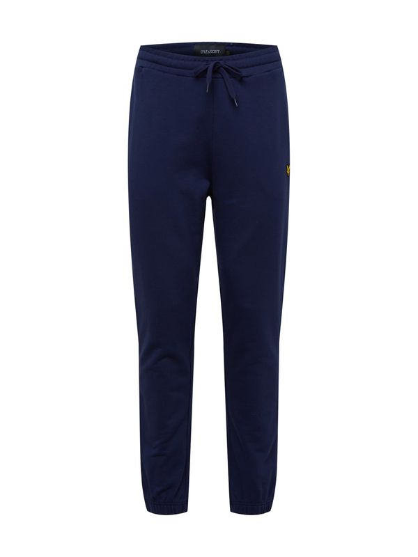 Lyle & Scott Lyle & Scott Hlače  mornarsko plava / žuta / crna