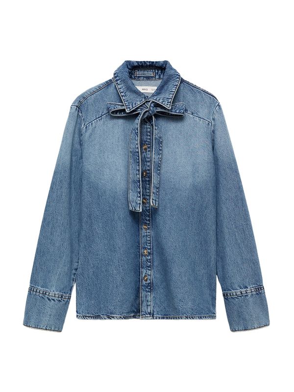 MANGO MANGO Bluza 'LANA'  plavi traper