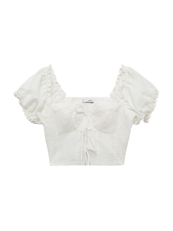MANGO MANGO Bluza 'LILI'  prljavo bijela