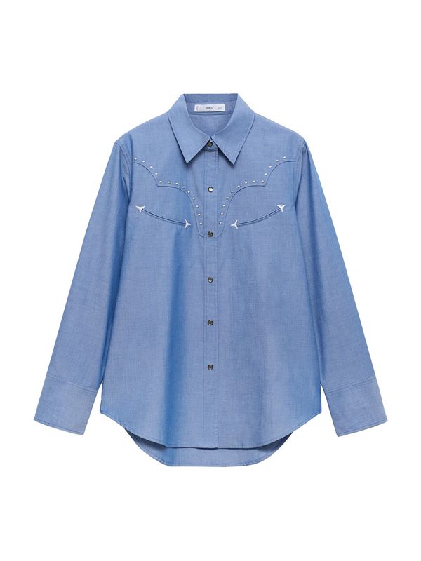 MANGO MANGO Bluza 'MIA'  plava