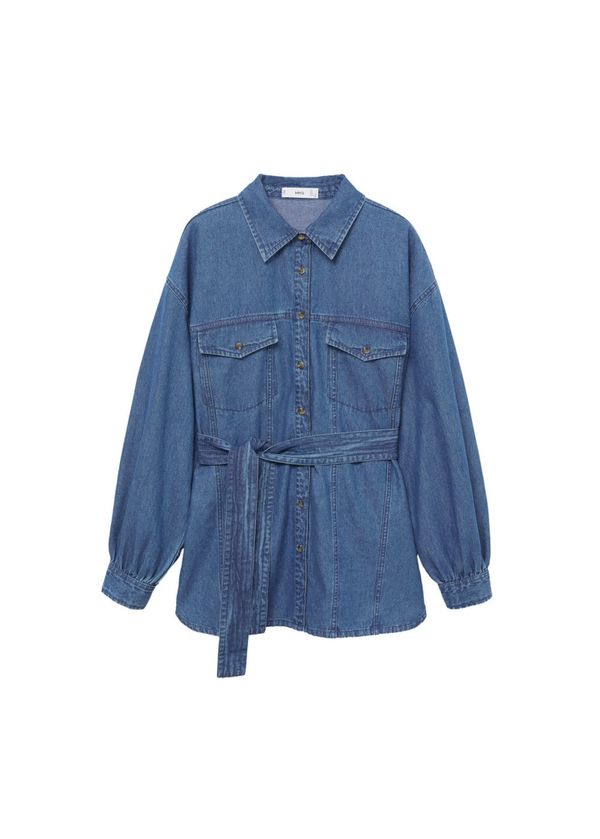 MANGO MANGO Bluza  plavi traper