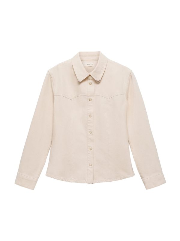MANGO MANGO Bluza 'SALOME'  ecru/prljavo bijela