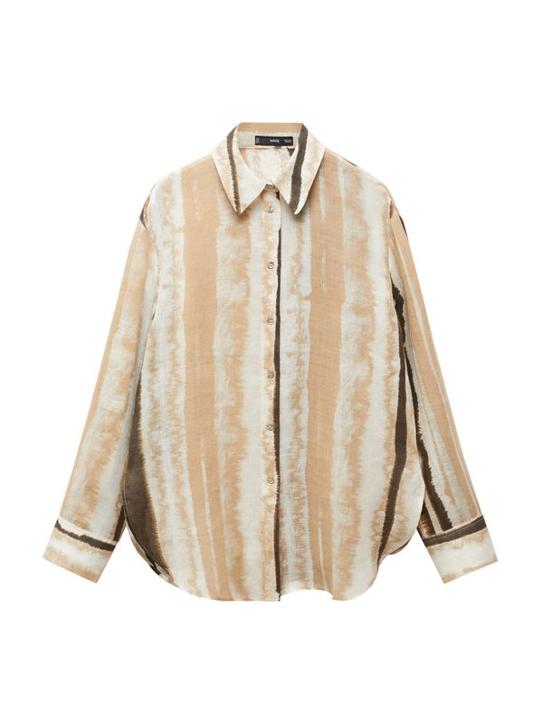MANGO MANGO Bluza 'Zoey'  nude / pijesak / čokolada